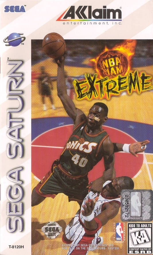 NBA Jam Extreme - Sega Saturn
