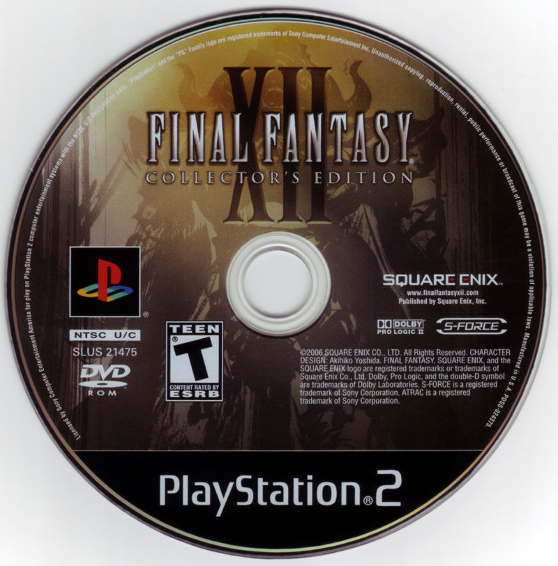 Final Fantasy XII Collectors Edition - PS2