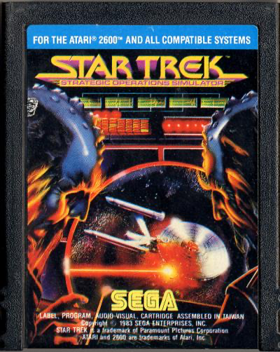 Star Trek: Strategic Operations Simulator - Atari 2600