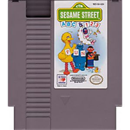 Sesame Street ABC & 123 - NES