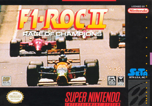 F1-ROC II: Race of Champions - SNES
