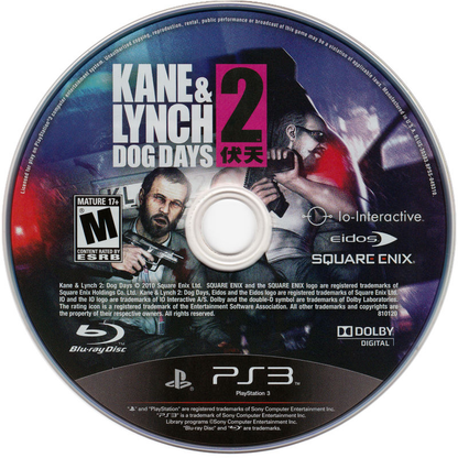 Kane & Lynch 2: Dog Days - PS3