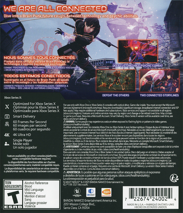 Scarlet Nexus - Xbox Series X