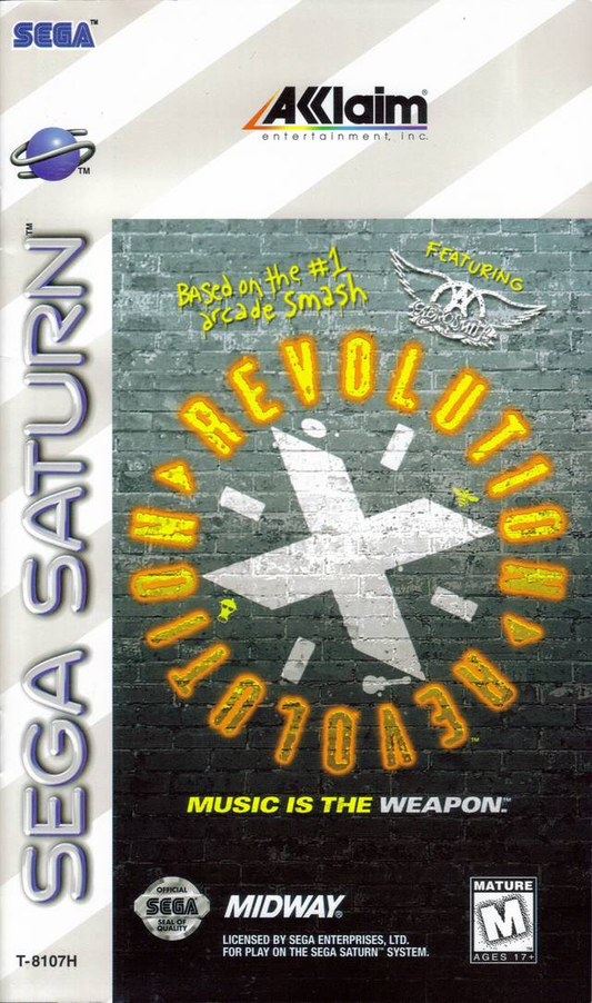 Revolution X - Sega Saturn