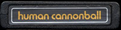 Human Cannonball (Text Label) - Atari 2600