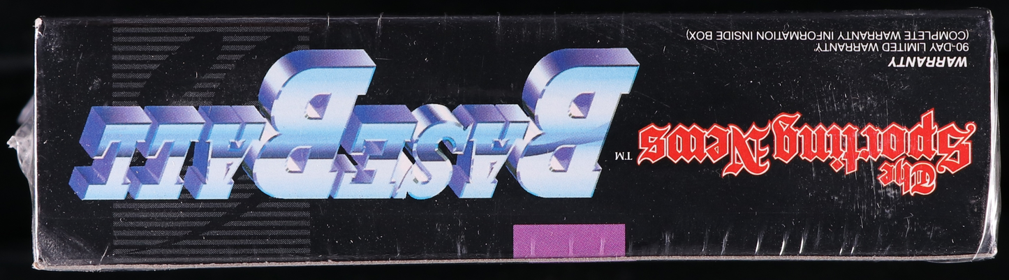 The Sporting News Baseball SNES 9.2 A+ - NEBRASKA COLLECTION