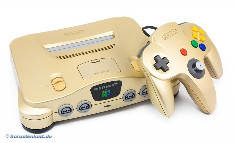 Console System | Gold Toys 'R Us Edition - N64