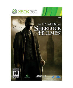 Testament of Sherlock Holmes, The - Xbox 360