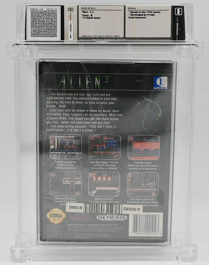 Alien 3 SEGA GENESIS 9.4 B - NEBRASKA COLLECTION