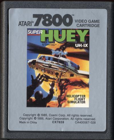 Super Huey UH-IX - Atari 7800