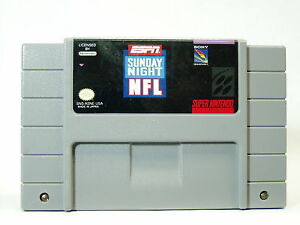ESPN Sunday Night NFL - SNES