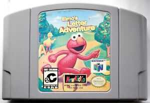Elmo's Letter Adventure - N64