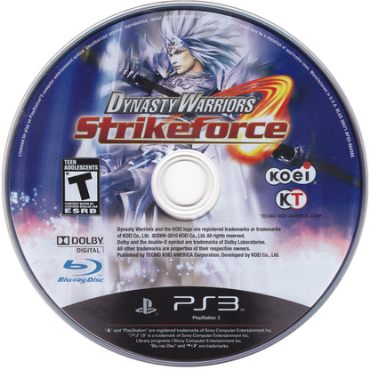 Dynasty Warriors: Strikeforce - PS3