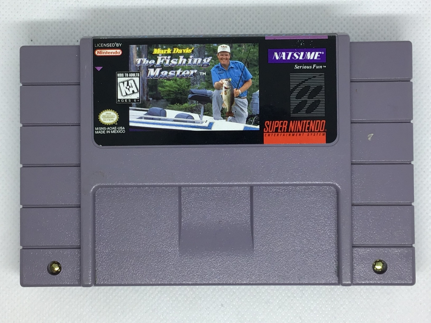 Mark Davis' The Fishing Master - SNES