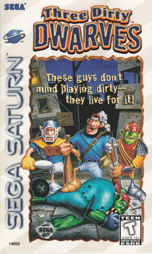 Three Dirty Dwarves - Sega Saturn