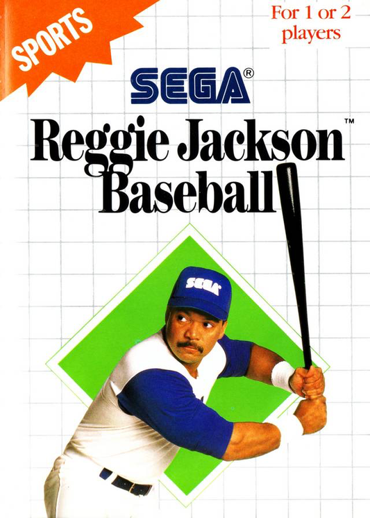 Reggie Jackson Baseball - Master System