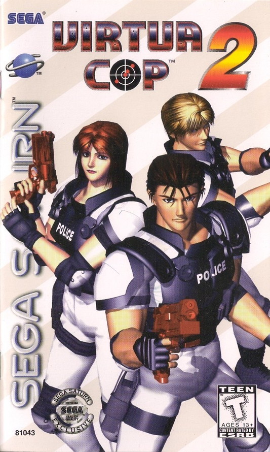 Virtua Cop 2 - Sega Saturn