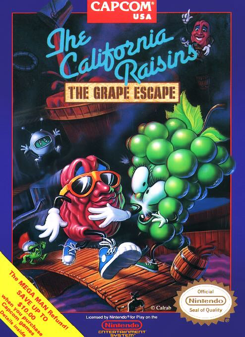 California Raisins: The Grape Escape (Reproduction) - NES