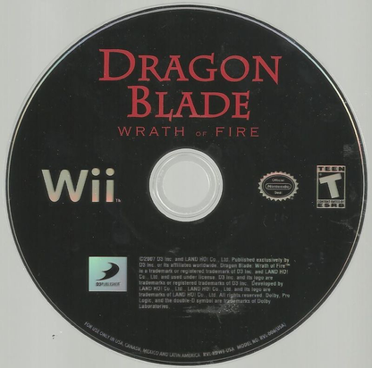 Dragon Blade: Wrath of Fire - Wii