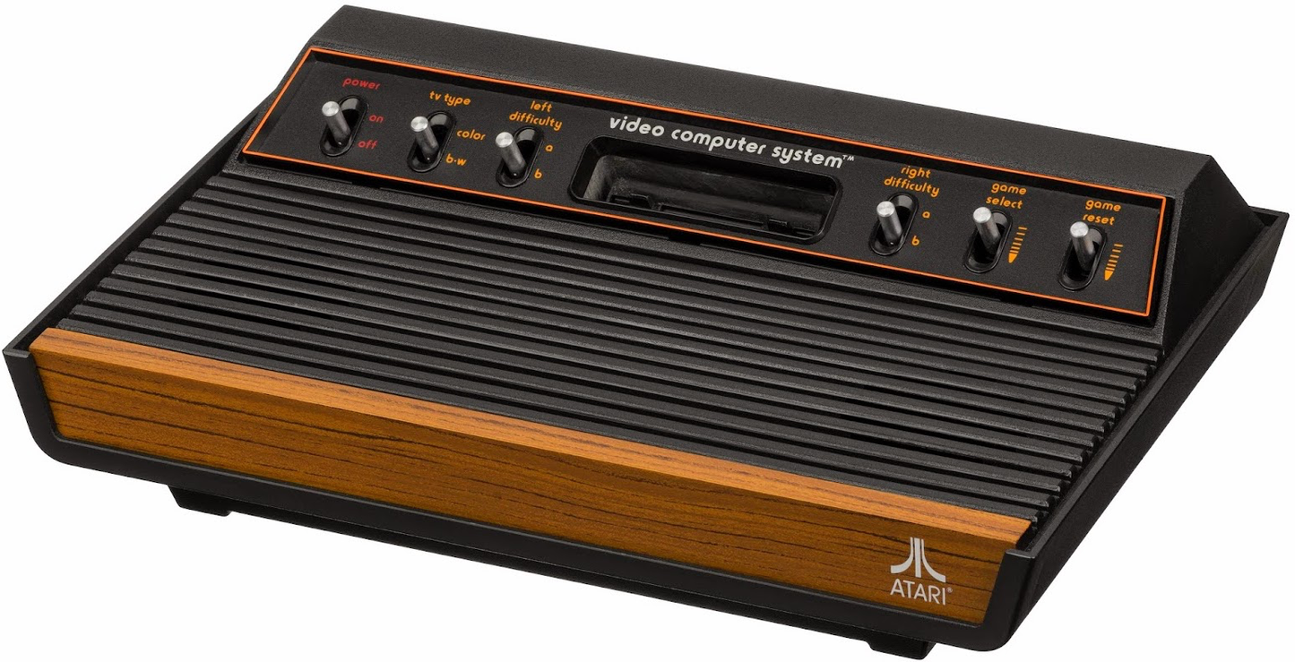 Console System 2600 6 Switch Woodgrain (Light Sixer) - Atari 2600