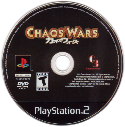 Chaos Wars - PS2