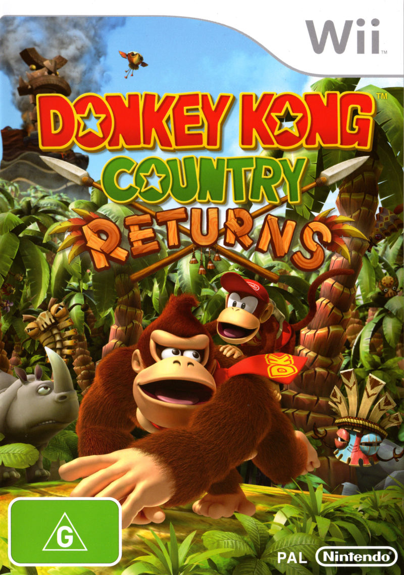 Donkey Kong Country Returns - Wii