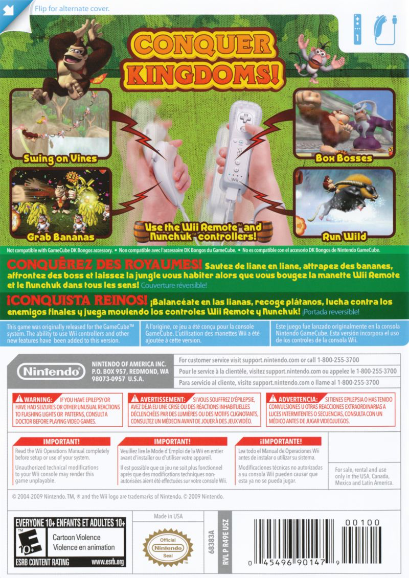 Donkey Kong: Jungle Beat - Wii