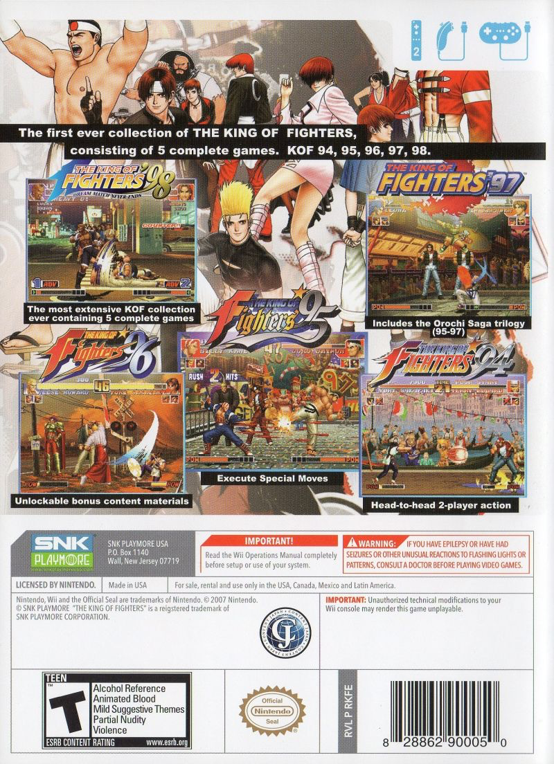 King of Fighters Collection: The Orochi Saga - Wii