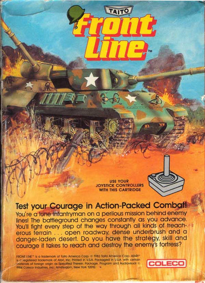 Front Line (Coleco) - Atari 2600