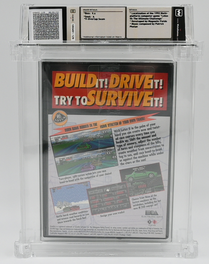 Lotus II SEGA GENESIS 9.4 A - NEBRASKA COLLECTION