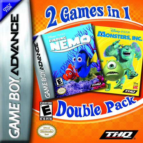 Finding Nemo + Monsters Inc. - GBA