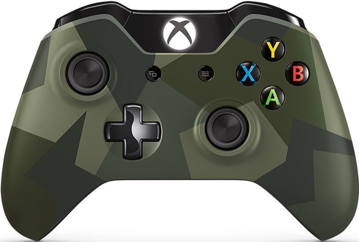 Wireless Official Controller | Camo Special Edition Model 1537 - Xbox One