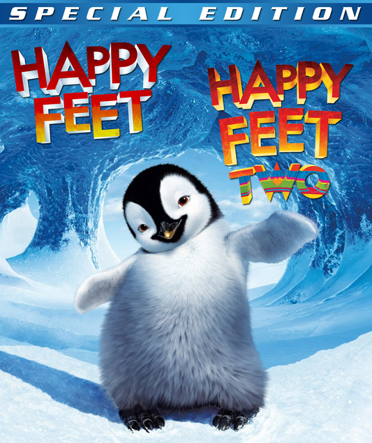 Happy Feet / Happy Feet Two - Blu-ray Animation VAR PG