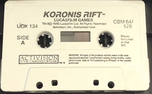 Koronis Rift (copy) - Commodore 64