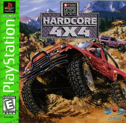 TNN Motorsports Hardcore 4X4 - Greatest Hits - PS1