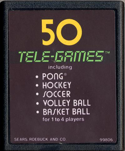 Pong Sports (Tele-Games) - Atari 2600