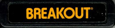 Breakout (Orange Label) - Atari 2600