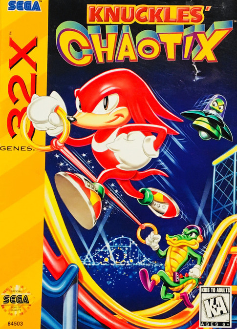 Knuckles Chaotix - 32X