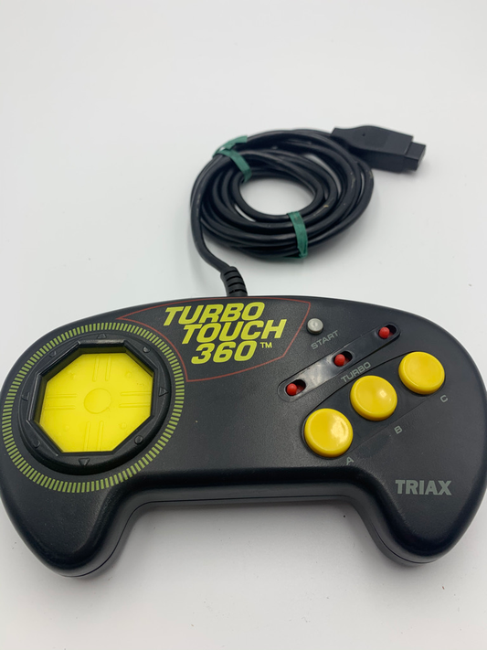 Wired 3rd Party Controller | 3 Button Turbo Touch 360 Triax - Genesis