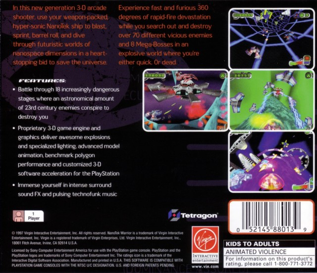 Nanotek Warrior - PS1