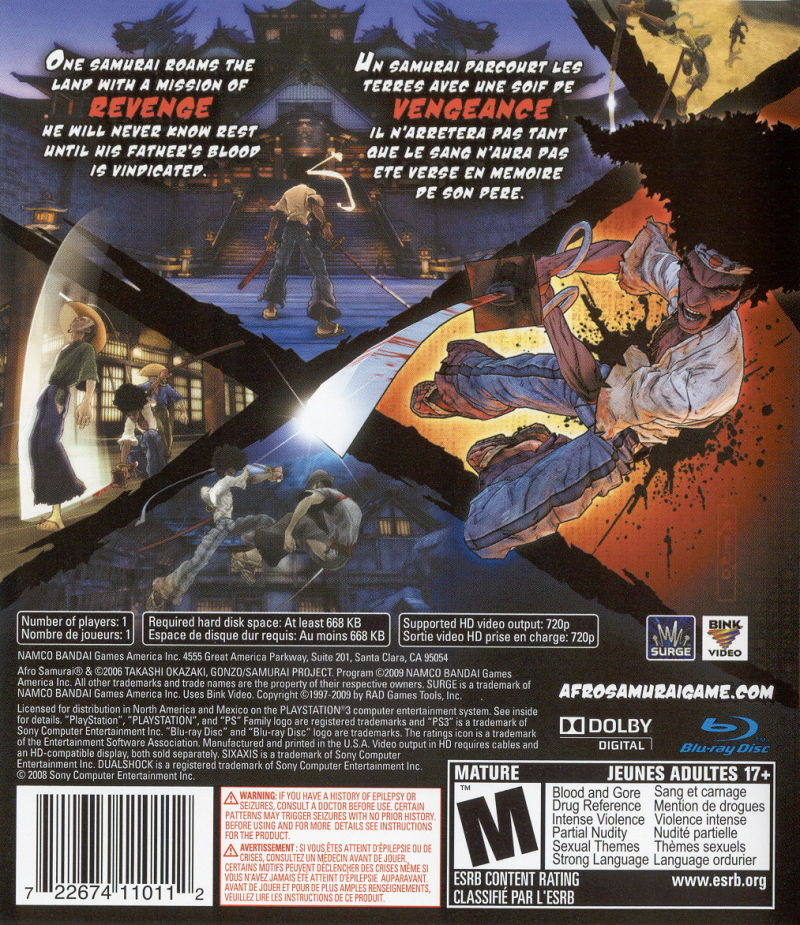 Afro Samurai - PS3