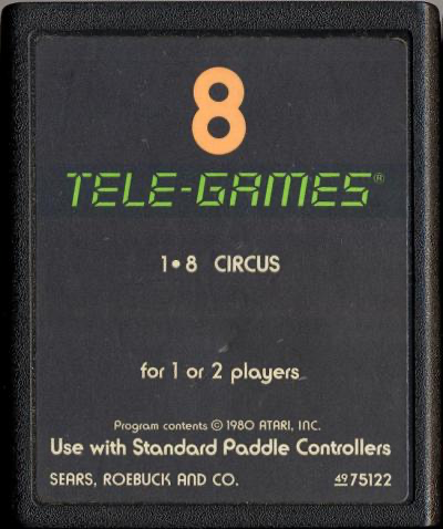 Circus (Tele-Games) - Atari 2600