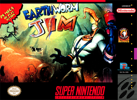Earthworm Jim - SNES