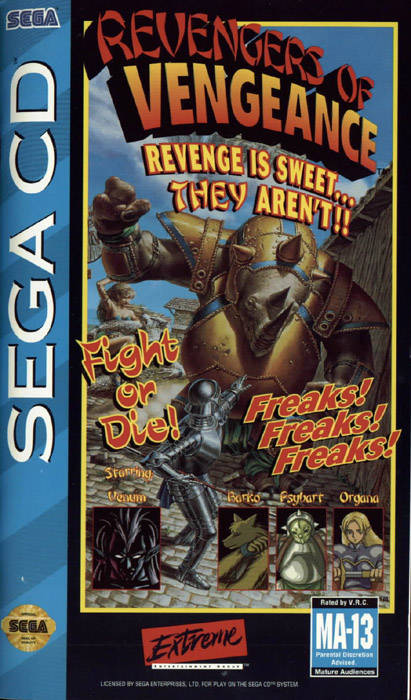 Revengers of Vengeance - Sega CD