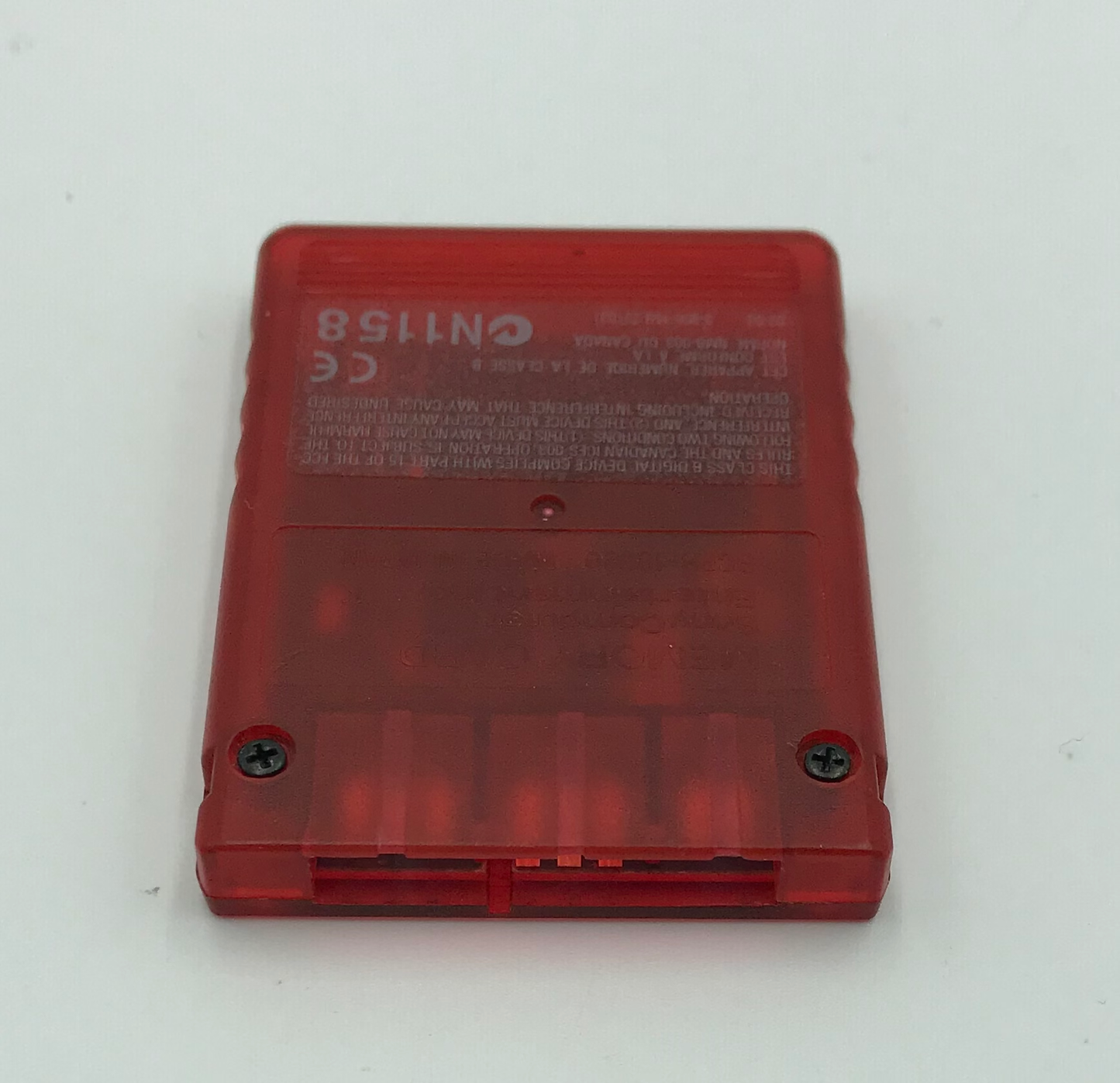 Memory Card PS2 8 MB Official Red - PS2
