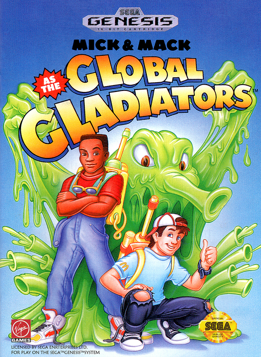 Mick and Mack as the Global Gladiators - Genesis