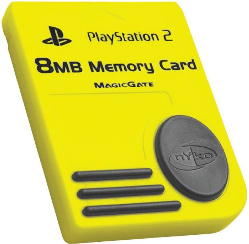 Memory Card PS2 8 MB Nyko Yellow - PS2