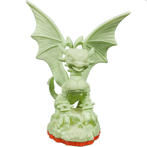 Glow-in-the-Dark Cynder - Skylander Giants Chase Variants