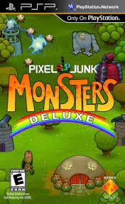Pixel Junk Monsters Deluxe - PSP