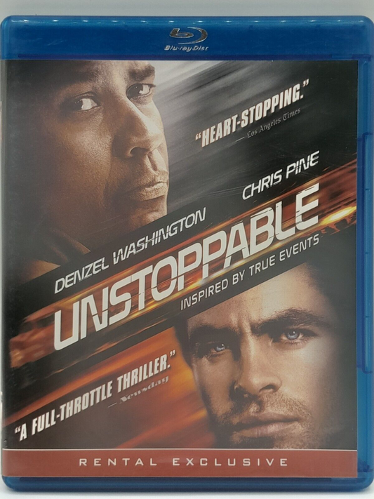 Unstoppable  - Blu-ray Action/Adventure 2010 PG-13